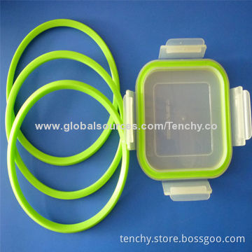 Airtight Silicone Seal Rings with FDA, LFGB Marks, Silicone Food Contact Safe